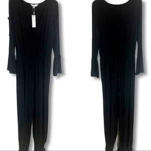 BB Dakota | Black long sleeve jumpsuit